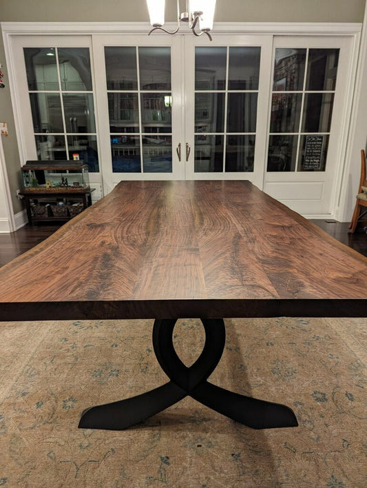 Amish Made Live Edge Kitchen And Dining Room Tables