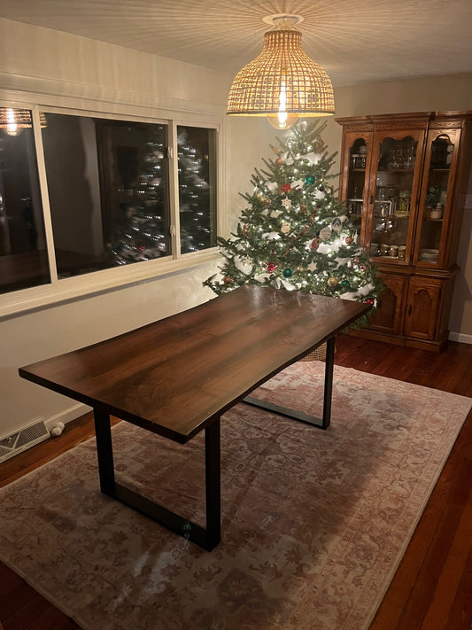 Live Edge Black Walnut Tables