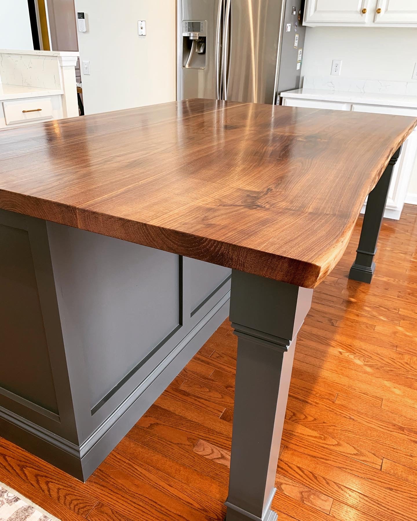 Custom Black Walnut Butcher Block Counter Tops