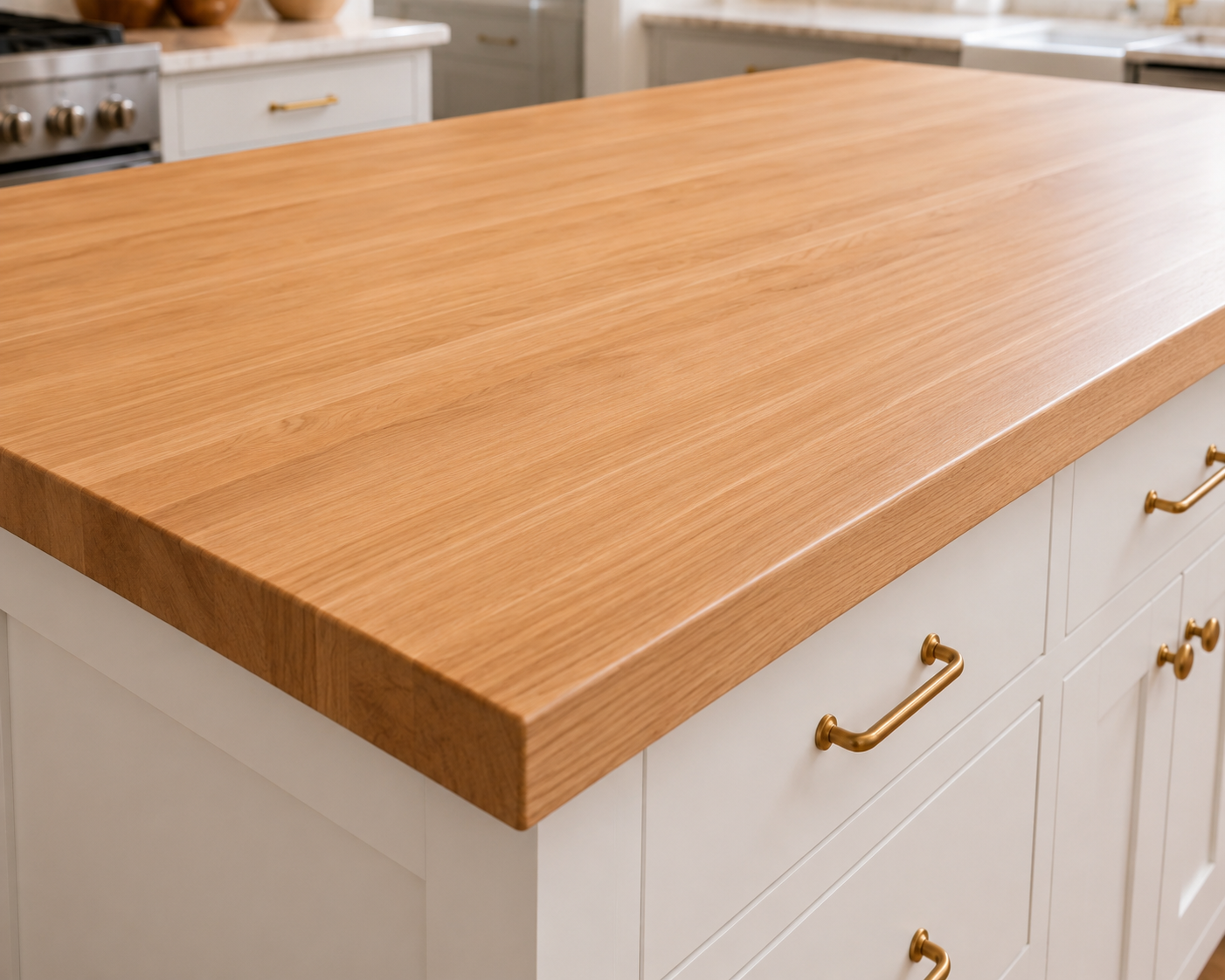 Custom Black Walnut, Maple or White Oak Butcher Block Counter Tops