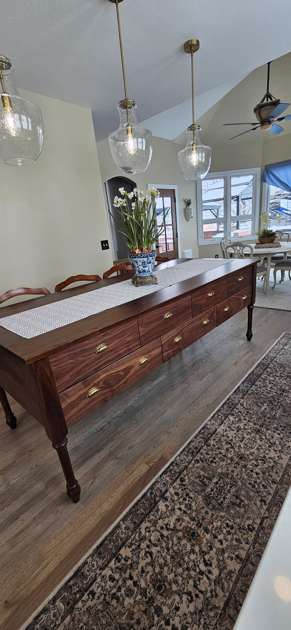 French Country Farmhouse Inspired Kitchen Islands