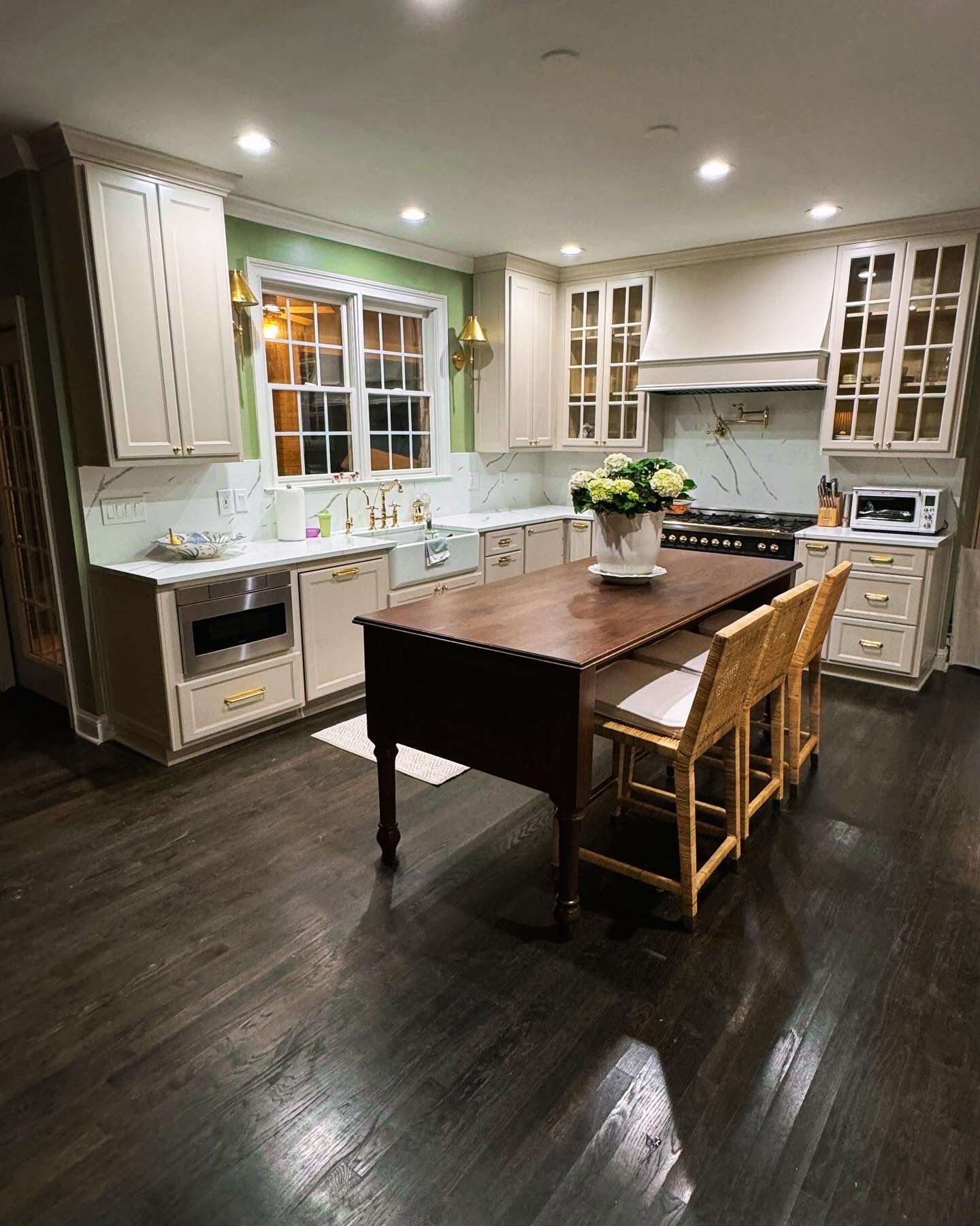 French Country Farmhouse Inspired Kitchen Islands