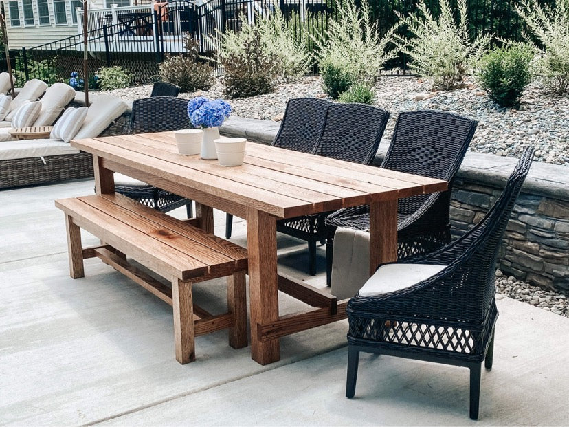 Outdoor Amish Made Picnic Table