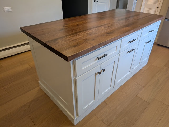 Custom Black Walnut Butcher Block Counter Tops
