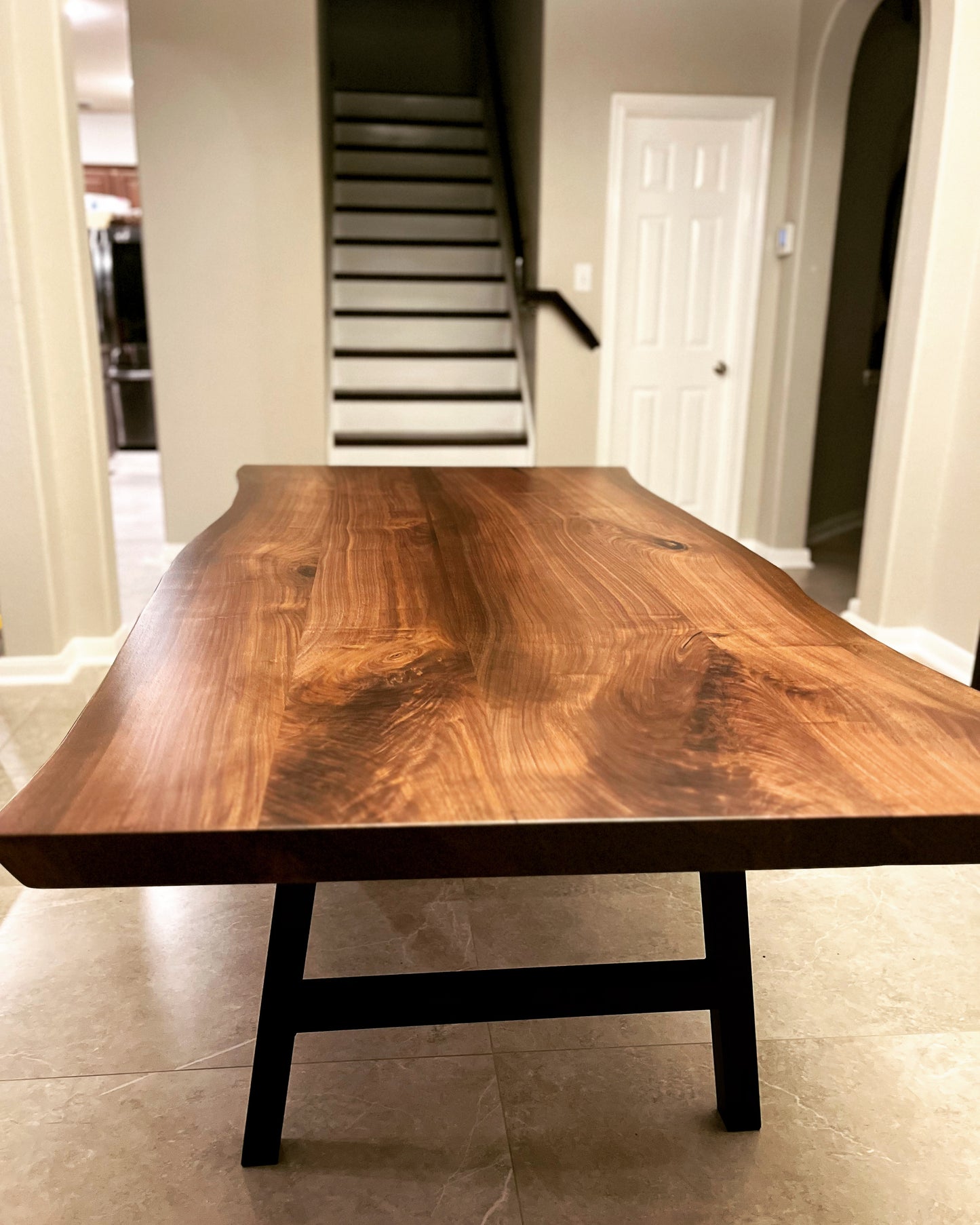 Live Edge Black Walnut Dining Table