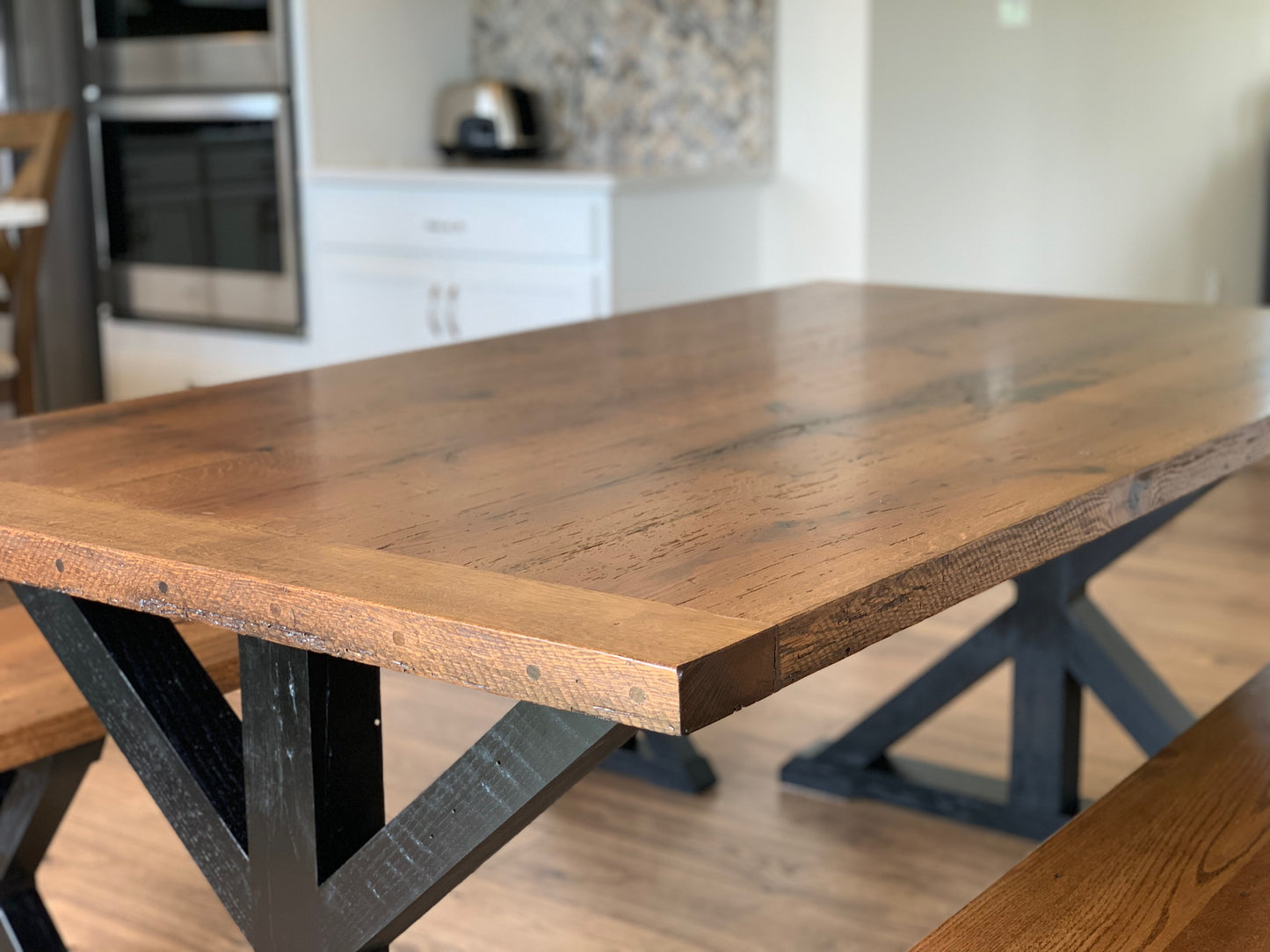 Farmhouse Table - Post X Trestle