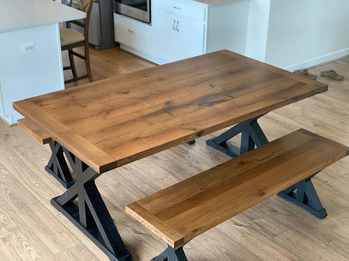 Farmhouse Table - Post X Trestle