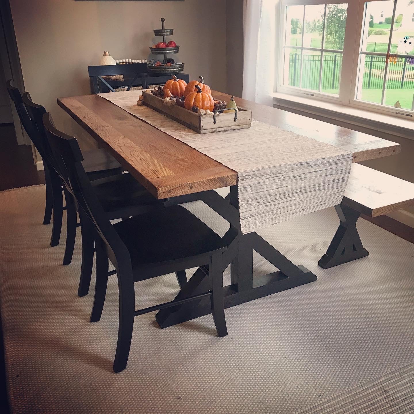 X discount farmhouse table